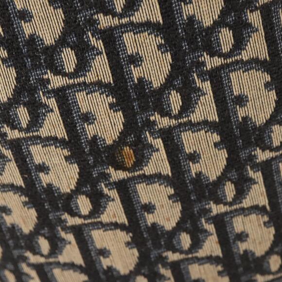 DIOR Trotter Canvas Hand Bag Navy - Picture 5 of 12